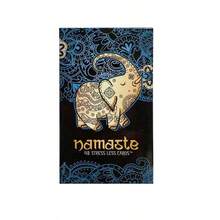 Namaste 減壓卡 - 自我護理卡、焦慮和壓力緩解禮品、正念和冥想卡、正念禮品 - 彩色 - 查看 1