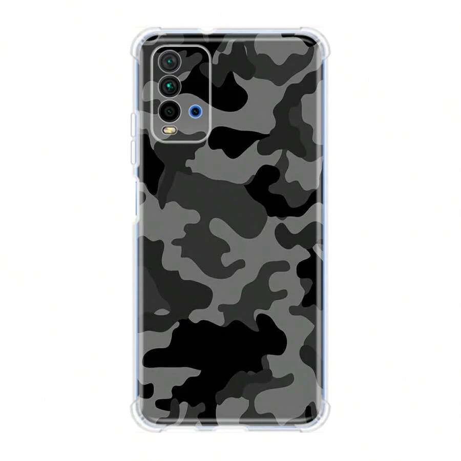 Capa Capinha De Celular Compatível com Xiaomi Redmi 9T / Power Mi Personalizada Cor:097 - Bege - Visão 1