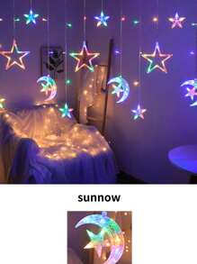 LED Curtain Light 3Mx1.5M 2 Light Modes String Light, Outdoor Waterfall Lights, Bedroom Decoration, Party, Christmas, Waterfall Lights, Christmas Lights Outdoor Decoration With Remote Control, Waterproof, Fairy Lights For Eaves, Decorative For Party, Christmas(Warm White)