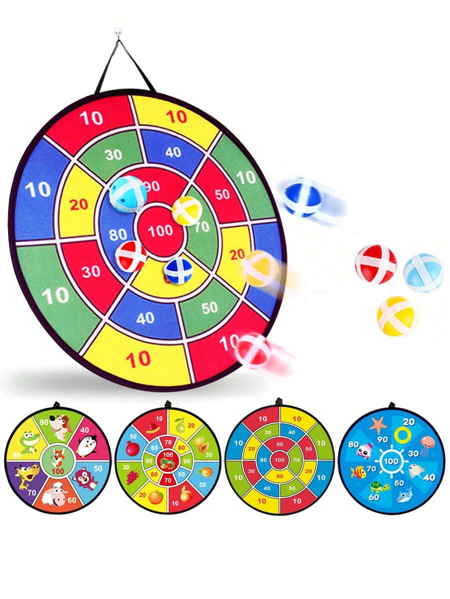 1 件粘球飞镖游戏、派对游戏、室内/室外吸盘射击游戏、运动休闲游戏