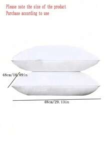 2入組睡眠枕頭,柔軟的床枕,透氣的頸椎記憶泡沫枕頭,全方位立體深度睡眠枕頭,男女適用 - 白色 - 查看 2