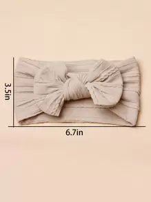 3pcs Nylon Leopard Print Bowknot Baby Headbands (Paper Card Is For Decoration) Love Valentine