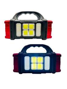 Solar Lantern Double Warm And Cold Light - 紅色 - 查看 6
