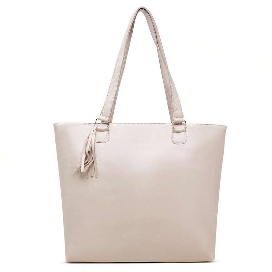 Women Shoulder Bags - White - View 1