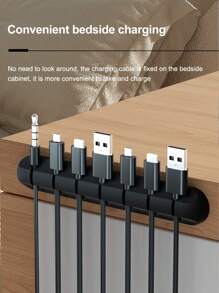 7/5/3 Slots Cable Clips - Cord Organizer, Cable Management, Cable Organizer Clips Cord Holder, Cable Organizer Cord Holder For Desk, Charging Cable Holder Cord Clips, Nightstand Cord Organizer Cable Management Wire Clip,Self Adhesive Cable Management For USB Cable/Power Cord/Wire, Car And Desk, Home And Office, Charging Accessory Cables, Mouse Cable, PC- Rubber Adhesive Cord Hooks Fit Home, Cubicle, Car, Desk Accessories