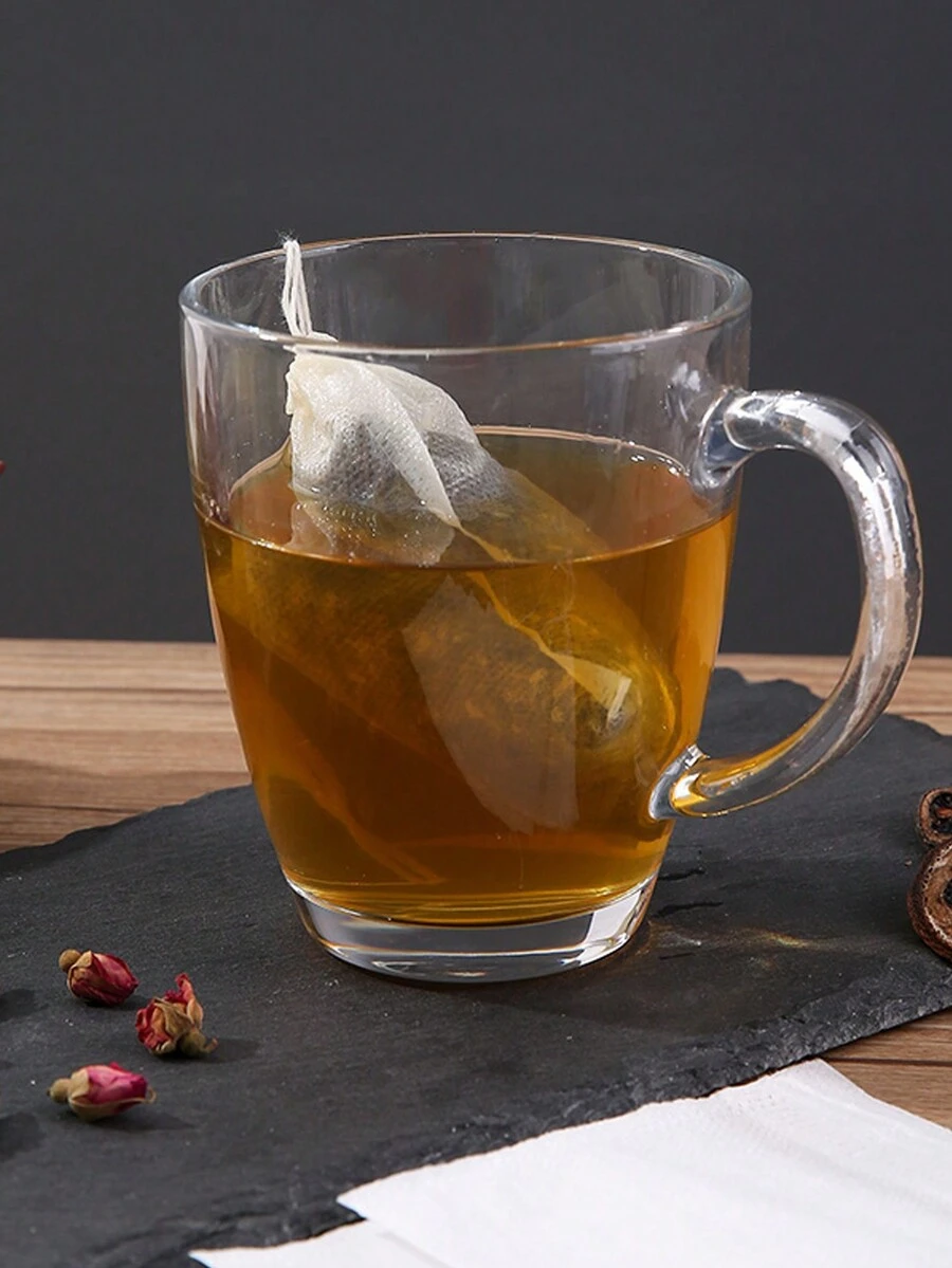 100pcs Random Color Non-Woven Drawstring Tea Bag - Multicolor - View 1