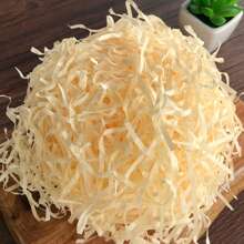 100克拉菲草碎纸填充物，礼品盒填充物，适合女朋友、男朋友、圣诞节、情人节 - 淺香檳黃 - 查看 4