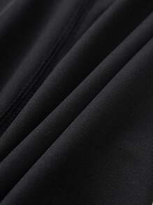 Men Sports Tights - Black - View 2