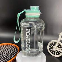 2200ml Tritan Sport Kettle Large GYM Bottle  1 Gallon Outdoor Travel Cycling Leakproof Water Bottle Cup 1.6 2.2 Liter - Green - View 6