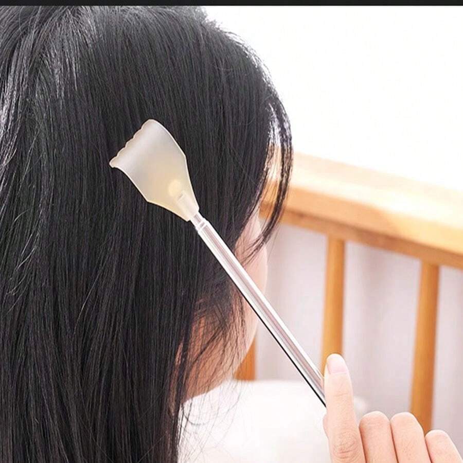 Retractable Stainless Steel Back Scratcher, Grooming Tool For Elderly