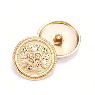10PCS Clothes Buttons - College Style Metal Buttons Sewing Buttons Crafts Buttons , Shank Buttons Garment Coat Sewing Accessories Buttons For Clothing Sewing & Knitting Supplies.