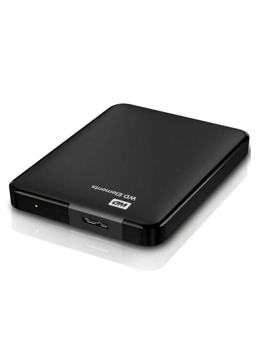 Disco Duro Externo Western Digital 1TB Elements - Negro - Ver 1