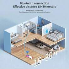 迷你可充電防丟失定位gps追踪器鑰匙扣智能家居手機汽車鑰匙查找定位標籤小型防丟失追踪器報警定位,適用於老人、狗和貓寵物、錢包和行李追踪器,作為禮物非常適合 - 綠色 - 查看 7
