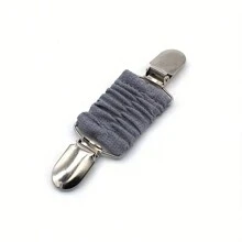 1pc Elastic Clothes Clip Pin Brooch For Shawl, Cape, Coat, Dress Decoration - Black - View 9