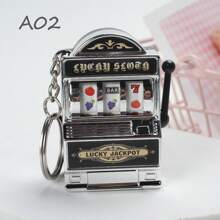 1 Miếng Mini Trái cây Máy móc Hình dạng Móc chìa khóa Retro Đồ chơi Trang trí Phim hoạt hình dễ thương Giảm bớt căng thẳng Vật rủ xuống - Nhiều màu - Xem 4