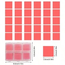 30pcs Diamond Mud DIY Diamond Painting Special Red Painting Glue Clay Wax Diamond Art Painting Point Diamond Glue Mud - Red - View 8