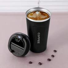 1pc 304 Stainless Steel 2nd Generation Vacuum Insulated Coffee Mug, Random Delivery Back To School