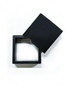 1 件 S925 纯银戒指，镶嵌方晶锆石，个性化可调节开口设计，适合女性日常佩戴 - 銀色 - 查看 8