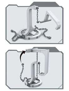 1 Set DIY Tensegrity Sculpture Creative Architecture Kit Model MOC Block Toys (Some Parts Are Sent Random) - Grey - View 6