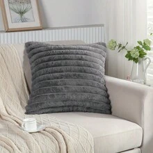 1 件條紋抱枕套,房間沙發裝飾墊套,適合家庭客廳裝飾椅子沙發,不含枕芯, - 45*45cm+枕芯 - 查看 1