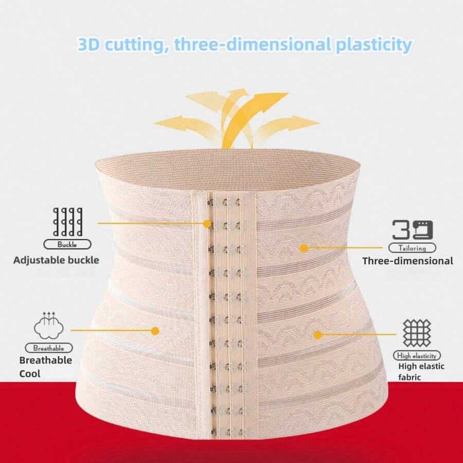 1條女性產後塑身腰帶,用於控制肚子和塑造腰部 - 米色 - 查看 1