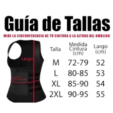La Sra Faja Chaleco Deportivo Gym Quema Grasa Reductora - Negro - Ver 2