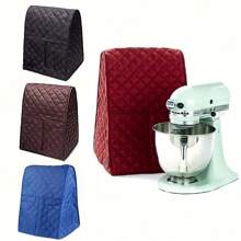 1 pezzo, Copertura antipolvere per robot da cucina, Copertura del mixer con borsa organizer per Kitchen Aid, adatta a tutti i modelli inclinabili e a sollevamento ciotola, Copertura protettiva per elettrodomestici da cucina, Accessori per elettrodomestici, Gadget, Utensili, Regalo di Natale, Cottura di Natale