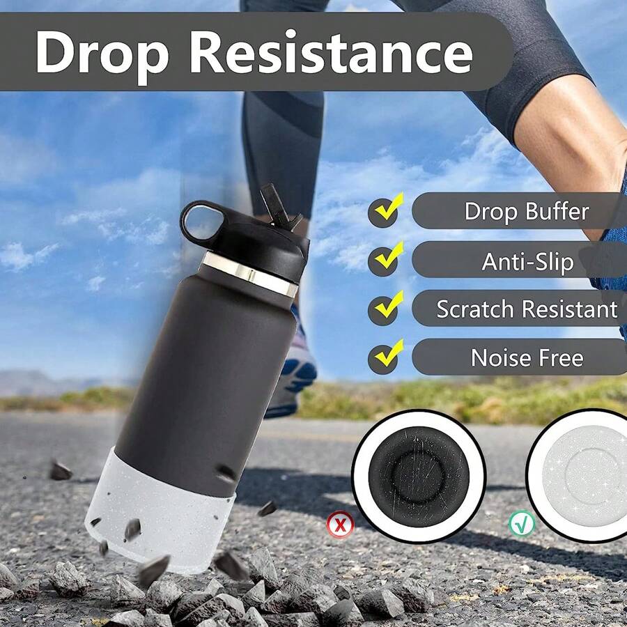 1PCS Protec Tive Bling Silicone Boot Sleeve For 1240oz Sport Flask