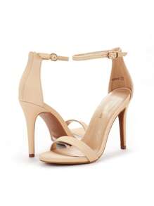 Women Elegant High Heel Sandals Open Toe Ankle Strap High Stiletto Pump Sandals For Party, For Prom, Party, Wedding