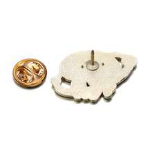 1/5入組卡通創意可愛海洋生物金屬胸針,可愛的卡通徽章假日裝飾針,女性和女孩假日裝飾徽章,送給朋友的禮物 - 彩色 - 查看 6