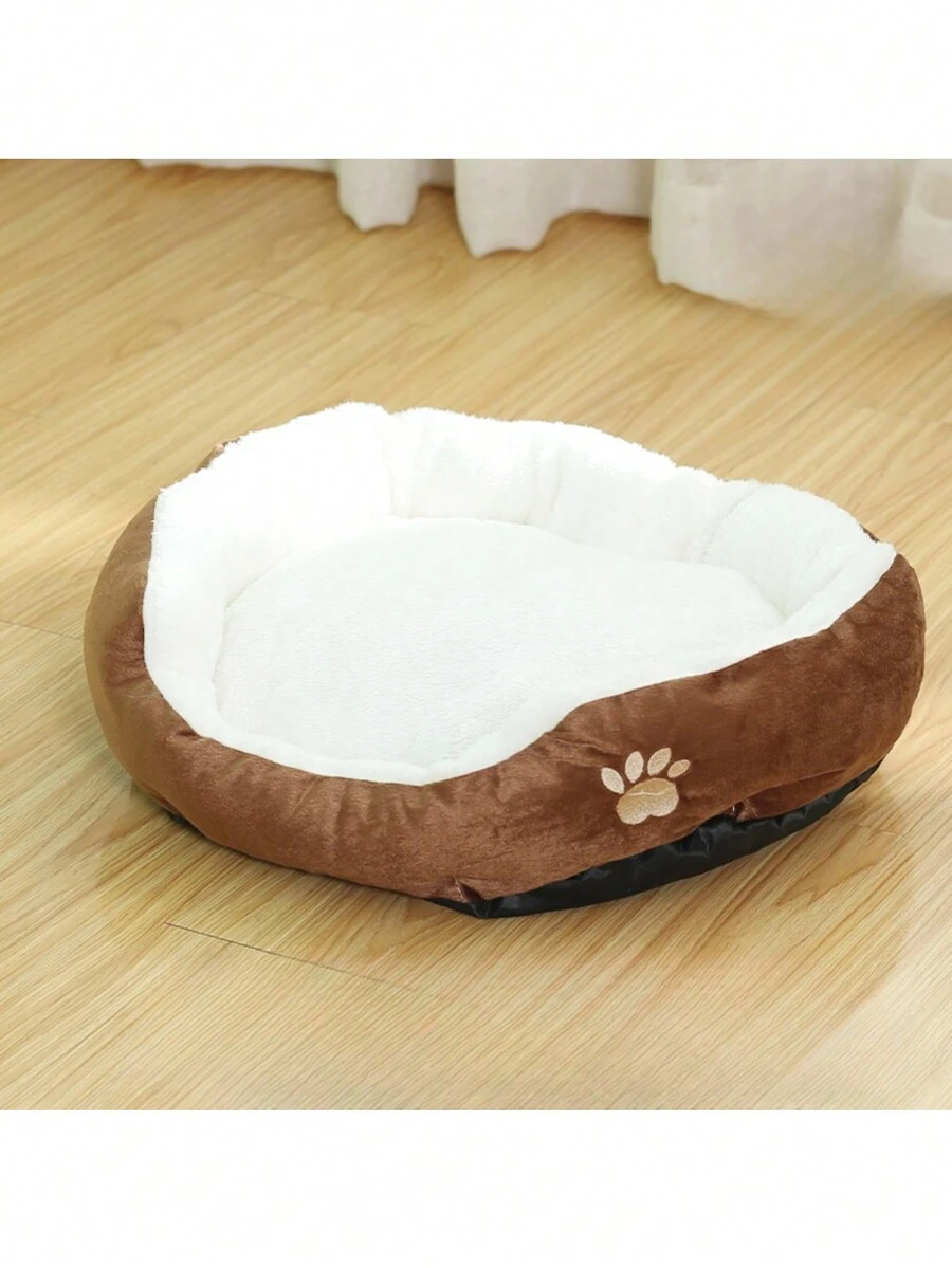 1入小型狗屋羊毛暖寵物床犬舍寵物用品