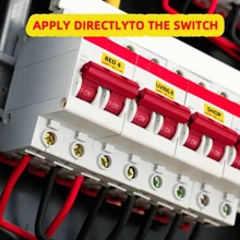 1pc Circuit Breaker Box Labels Conspicuous Identification Weatherproof Fuse Box Stickers - Yellow - View 9