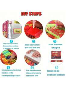 Frameless 1pc 30x40cm Or 40x50cm Chinese Dragon Lotus DIY Diamond Painting Full Round Diamond Mosaic Embroidery Home Decor - Multicolor - View 8