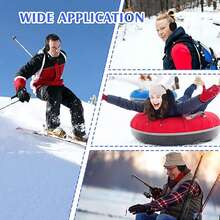 可折疊針織後穿設計耳罩,適用於冬季戶外運動、騎行、滑雪耳罩 - 酒紅色 - 查看 6