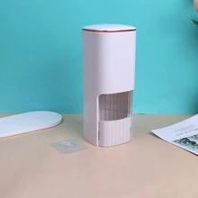 1只壁掛式一次性杯子支架,自動出杯器,創意喝水杯組織架,適用於家居 - 白色 - 查看 5