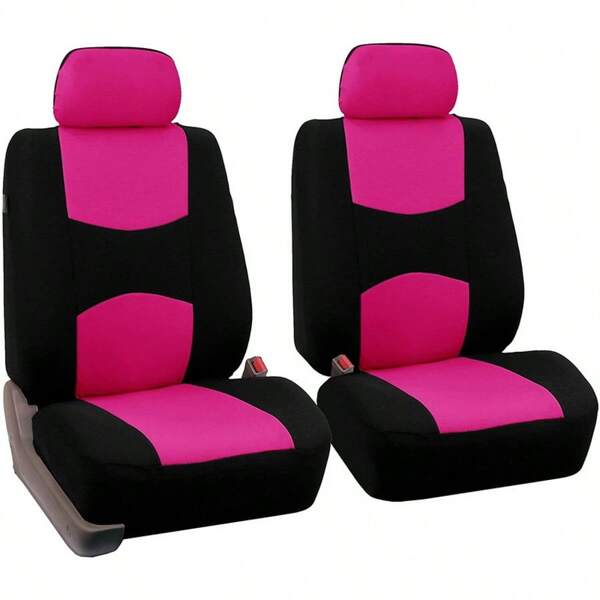 REMAX 2 Front Seats Car Seat Cover  Seat Cushion Universal Fit  Auto Accessories Inside Decoration For Women New Design