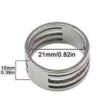 200 chiếc Thép không gỉ Đóng  & Mở Nhảy Nhẫn Để làm đồ trang sức DIY , Trình kết nối Quân nhu Đối với Thủ công Vòng tay , Dây chuyền , Hoa tai , Thập cẩm Kích thước - 1 túi - Xem 14