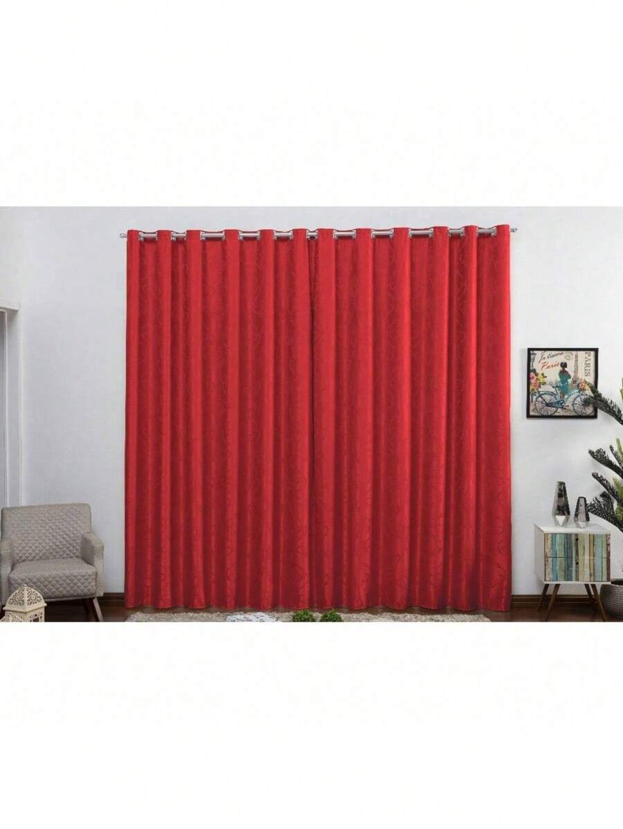 Curtains - 紅色 - 查看 1