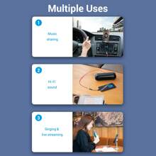 Vention Usb Type C轉3.5mm耳機插孔適配器 Usb C轉aux 3.5mm音頻轉接線,適用於 Ipad Pro,galaxy S23 S22 S21,note 20 10,pixel 4 3 2 Xl等設備 - 黑色 - 查看 3