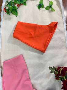 Women Shorts - Orange - View 3