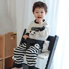 嬰兒餐椅墊秋冬季,便攜式防滑一體化墊子,適用於嬰兒進食成長椅附件 - 老虎 - 查看 6