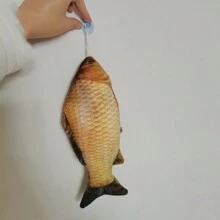 Juguetes De Peluche Con Forma De Pez Simulado, Decoración Del Hogar, Juguetes De Peluche, Utilizados Como Regalos De Decoración Del Hogar. Los Juguetes Utilizan Tecnología De Impresión 3d Y Diseños De Pez Realistas. Suaves Y Lindos, El Tamaño Perfecto Es Adecuado Para Golpear Y Llevar. Juguete De Réplica De Peluche De Pez Realista, Suave Y Cómodo, Con Un Toque Cómodo, Apariencia Elegante Y Hermosa, Y Fácil De Limpiar. La Ventaja De Los Juguetes De Peluche De Pez Es Que Son Fáciles De Limpiar, Con Materiales Que Tienen Buena Elasticidad, Expansión, No Temen A La Compresión, Son Fáciles De Limpiar Y Se Secan Rápidamente. Decoraciones Interesantes - Perfectas Para Hogares, Dormitorios, Fiestas, Oficinas, Cafeterías; No Es Fácil De Deformar, Sentarse En Él Es Muy Cómodo Y Puede Aliviar La Presión Sobre Su Cuerpo. Haga Que Su Habitación Sea Más Animada. Pequeño En Tamaño Y Fácil De Transportar. - Multicolor - Ver 8