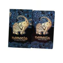 Namaste 減壓卡 - 自我護理卡、焦慮和壓力緩解禮品、正念和冥想卡、正念禮品 - 彩色 - 查看 2