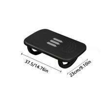 1入座椅下搖搖腳踏,適用於辦公室使用的腳踏板,第二代升級,加厚、加強、加寬,帶有足部按摩器的人體工學腳墊,時尚腳凳-為腳和腿所設計的人體工學腳墊 - 白色 - 查看 2