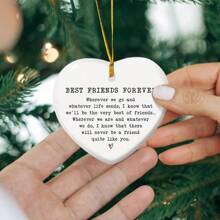 1份最棒的朋友禮物,友誼禮物,適用於最好的朋友、女性、男性、女性、姐妹、摯友的生日禮物 - 白色 - 查看 7