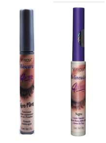 Duo Microfibre Mascara Prosa Prosa Mascara 4 In 1 + Matte Indelible Eyeliner - Black - View 3
