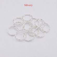 50-100pcs/Pack 8-20mm Flower Pattern Jump Rings Diy Jewelry Making Material - Open Ring - View 8
