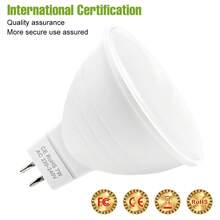 QNBDG 220v Led射燈燈泡gu10筒燈嵌燈燈泡e27 / E26室內gu5.3護眼節能射燈mr16玉米燈蠟燭e14辦公室廚房客廳臥室書房浴室家居裝飾照明smd2835暖白5w 6led - 5W(Warm white) - 查看 6