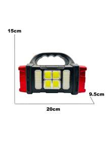 Solar Lantern Double Warm And Cold Light - 紅色 - 查看 8