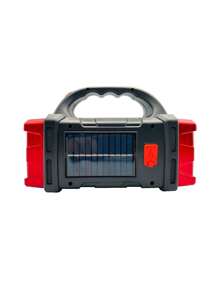 Solar Lantern Double Warm And Cold Light - 紅色 - 查看 5